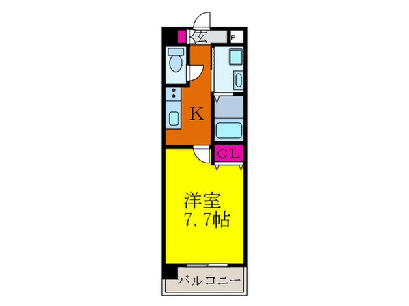 カサルテ吹田青葉丘の物件間取画像